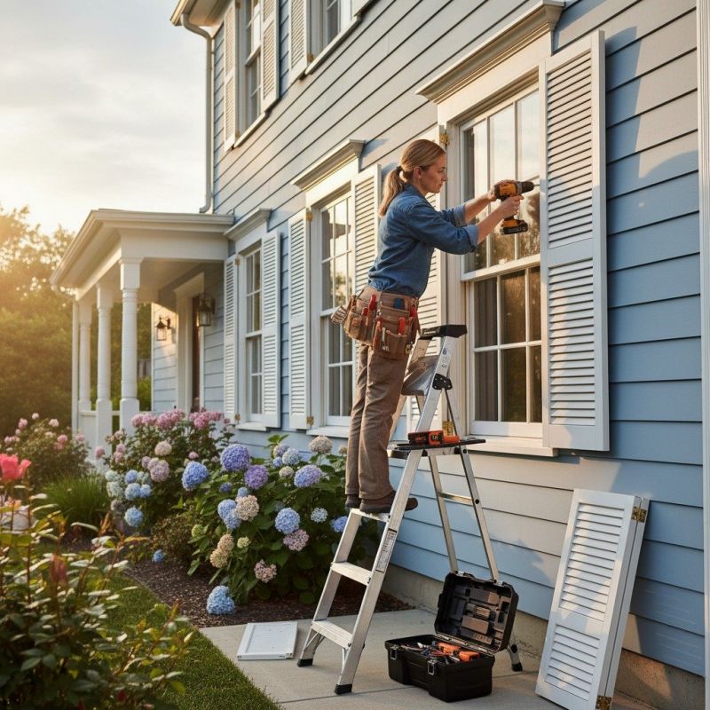 Shutter Painting Services